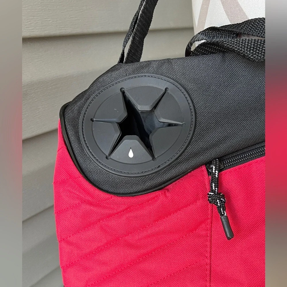 RARE- McDonalds Red And Black With Bottle Holder Lightweight Duffel Bag - Picture 5 of 10
